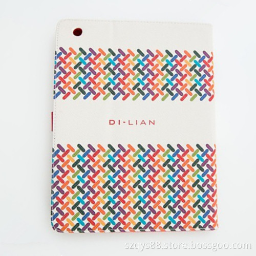 Splashy Prints Diary Cover Fresh Feeling PU leather Protective Case for apple ipad 2 ipad 3 ipad 4